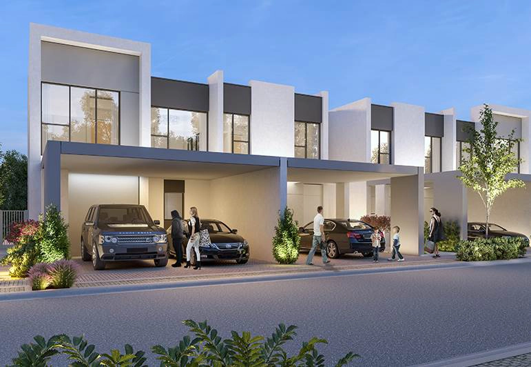 La Rosa 2 townhouses at Villanova by Dubai Properties