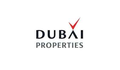Logo of Dubai Properties, a leading real estate developer in Dubai
