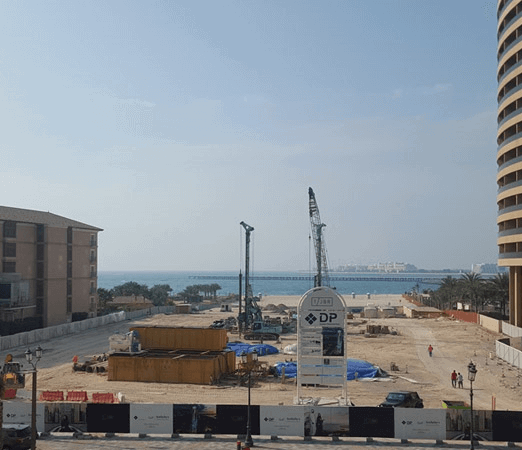 "دبي للعقارات" تبدأ العمليات الإنشائية في مشروع "ون  جي بي آر"